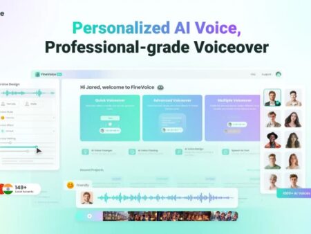 FineVoice – Advanced AI Voice Generator & Real-Time Voice Changer